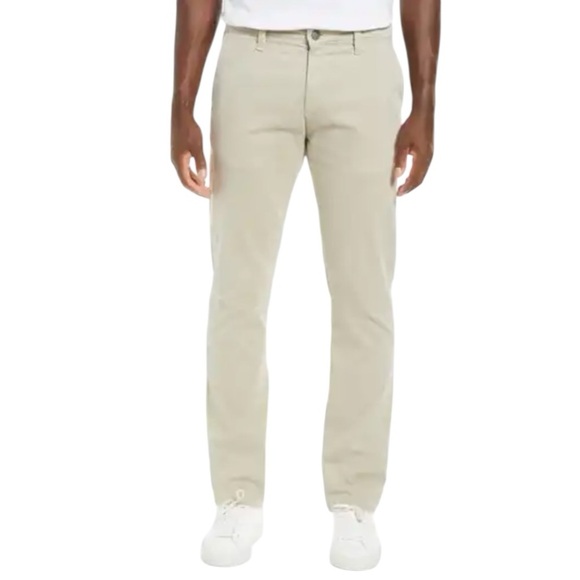 AG ADRIANO GOLDSCMIED Men’s Marshall Slim Fit Tan Trousers Size 38 x 34 NEW - Picture 1 of 11